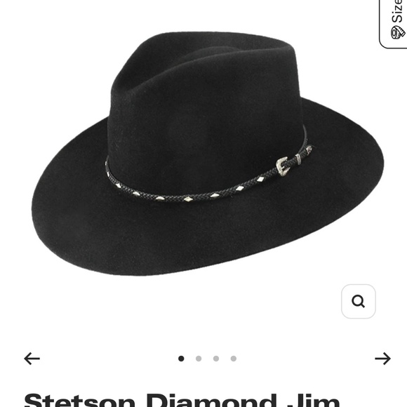 Like New! Stetson Diamond Jack Cowboy Hat - Picture 1 of 2